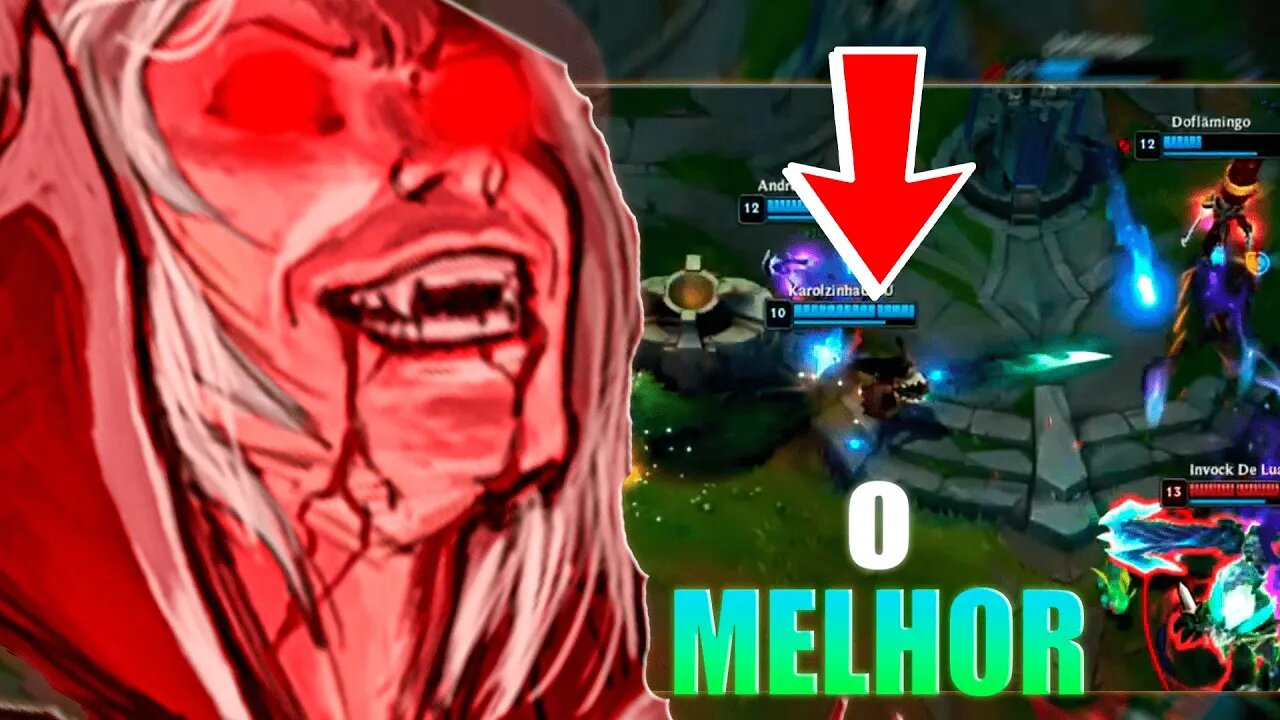 ESSE È O MELHOR PYKE DO MUNDO, ATÉ MESMO DO BRASIL -- MONO VLADIMIR