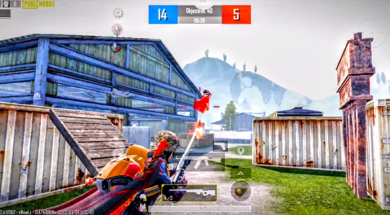 PUBG mobile best gameplay best tdm match best m24 shots