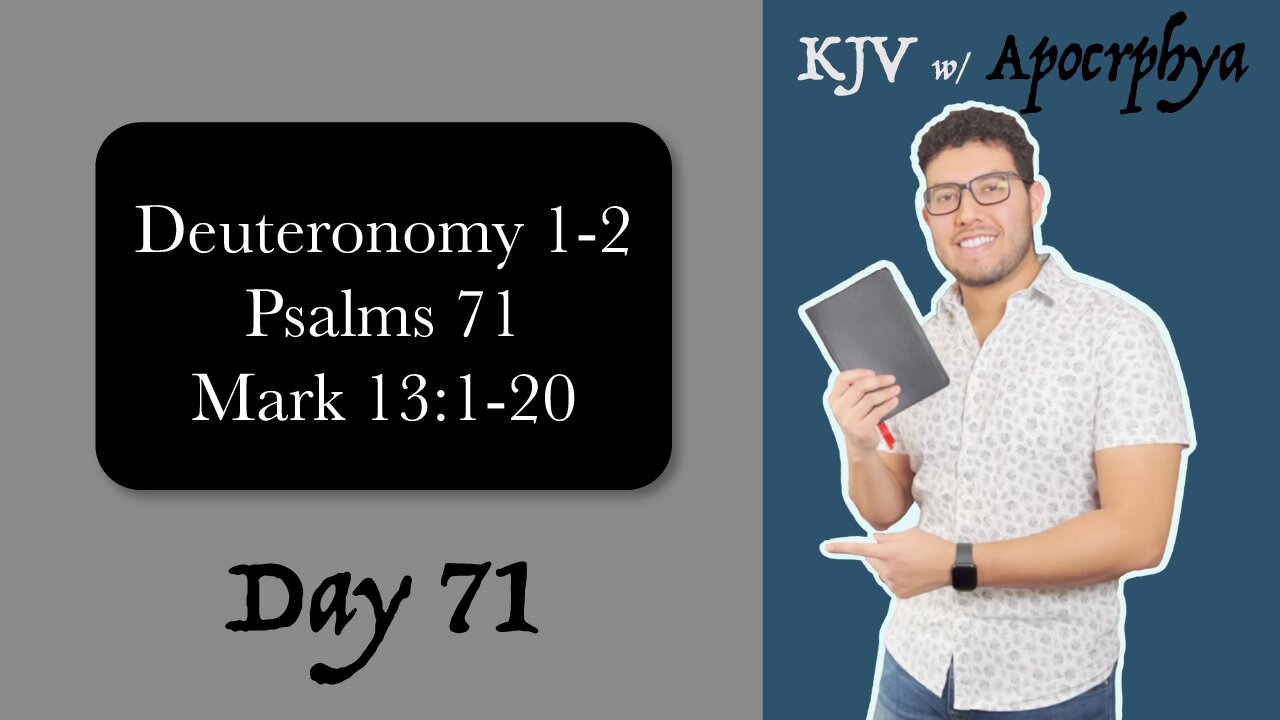 Day 71 - Bible in One Year KJV [2022]