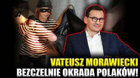 VATeusz Morawiecki BEZCZELNIE OKRADA Polaków! Konfederacja: Prosta droga do BANKRUCTWA