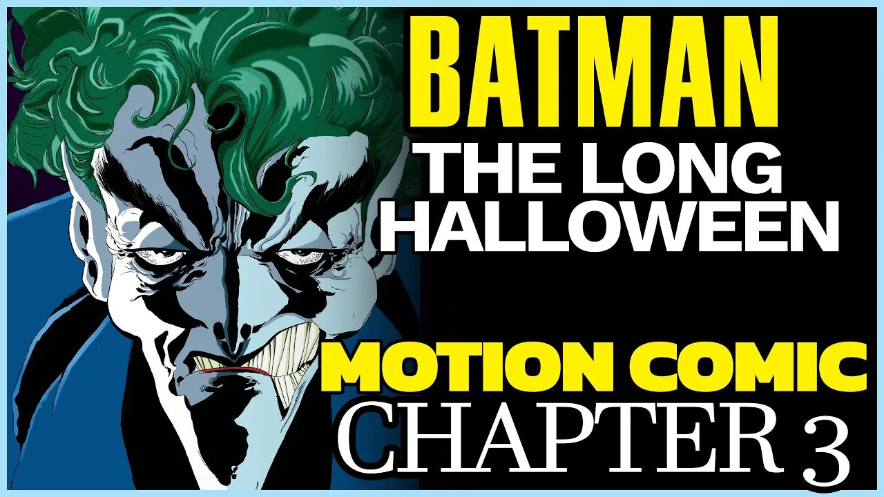 Batman - Christmas MOTION COMIC - The Long Halloween Chapter 3