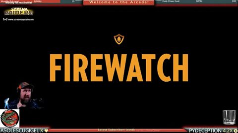 Stream #550 - Firewatch Part 1 of 2