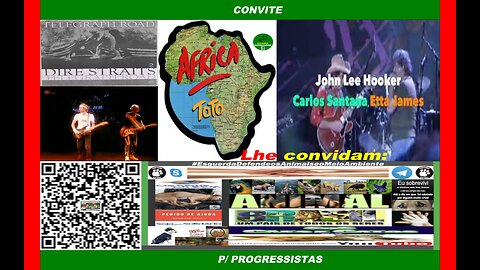 🔴 Dire Straits - Toto - John Lee Hooker, Carlos Santana and Etta James