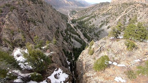 Carbondale long range fpv through ravine