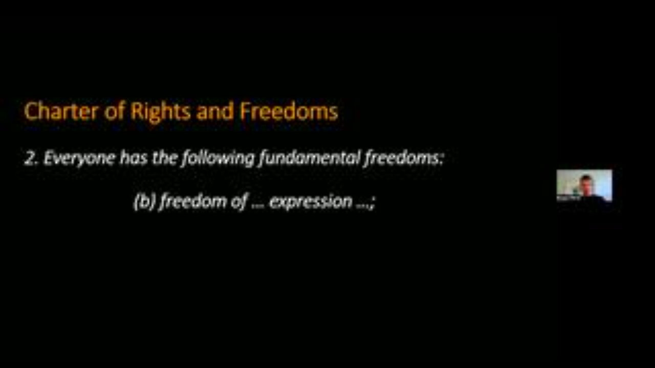 The Canadian Charter of Rights and Freedoms - Bruce Pardy