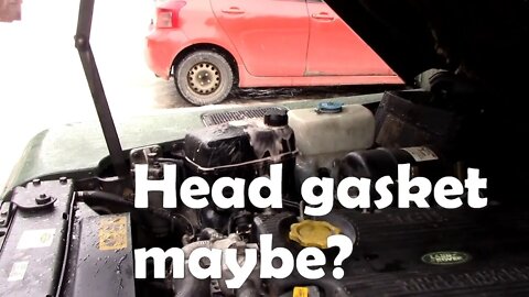 Wonder why this 300Tdi was towed in?