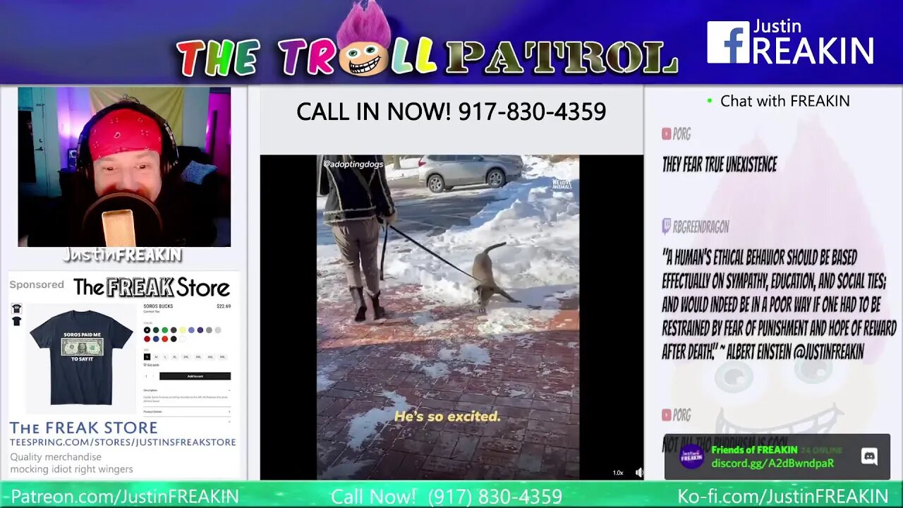The Troll Patrol LIVE! – The Nightly News And Interactive Political Talk