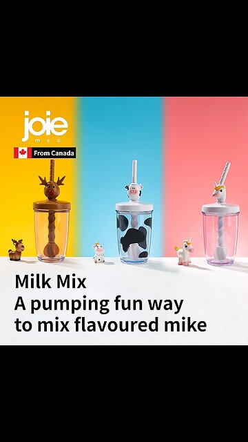 oie Milk Mix Straw Cup Mixing Cup Children’s Milk Cup