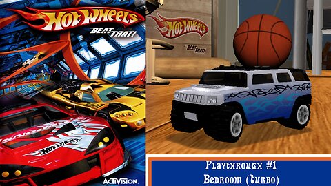 Hot Wheels: Beat That! Playthrough #1 - Bedroom (Turbo)