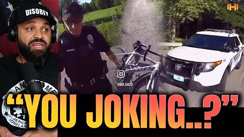 Cop Hits Guy on Bike Then This Happens🤯