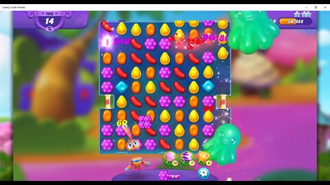 FRIENDS Level 196 Audio Talkthrough, Candy Crush Friends Saga, 30 Moves 0 Boosters
