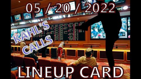 May 20 MLB DraftKings Lineup Card
