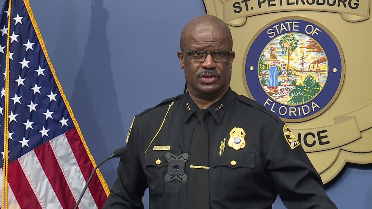 St. Pete officer fired for improperly using taser | Press Conference