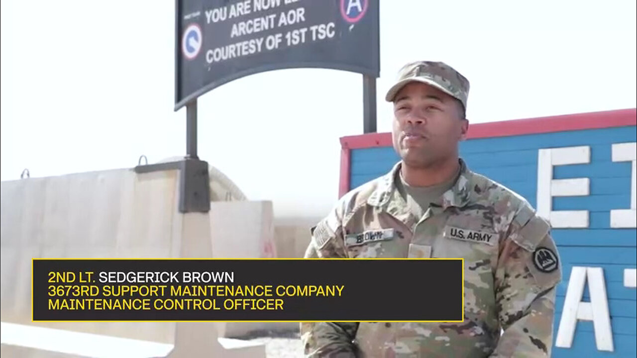 Why I Serve - 2nd Lt. Sedgerick Brown