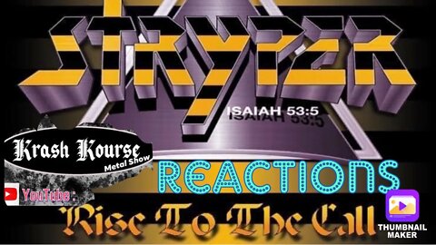 Reaction | Rise to the Call | Stryper | NEW