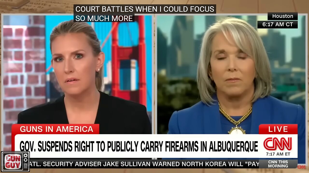 CNN Goes After New Mexico Tyrant - Watch This!