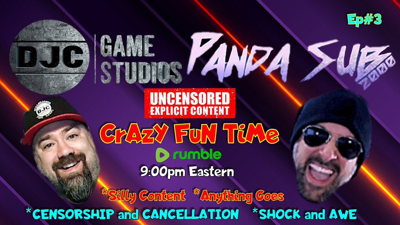 CRaZY FuN TimE - ep#3 - "CENSORSHIP & CANCELLATION"