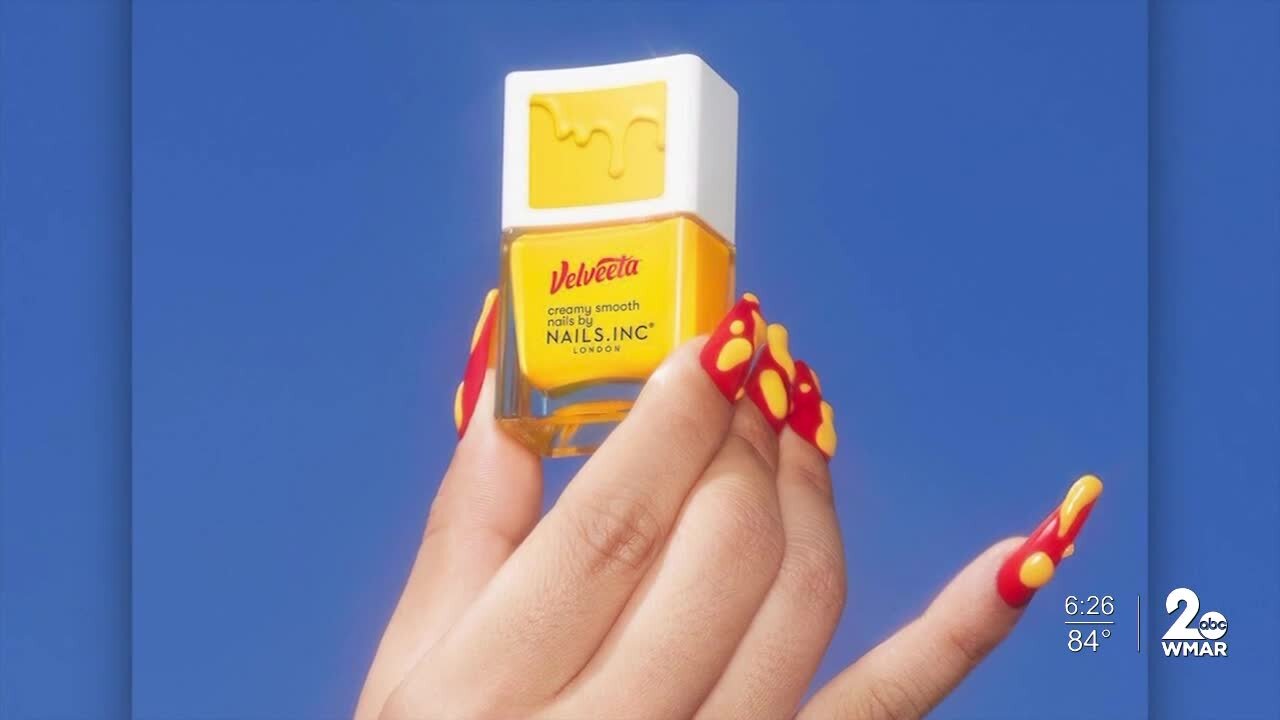 Velveeta debuts cheese-scented nail polish