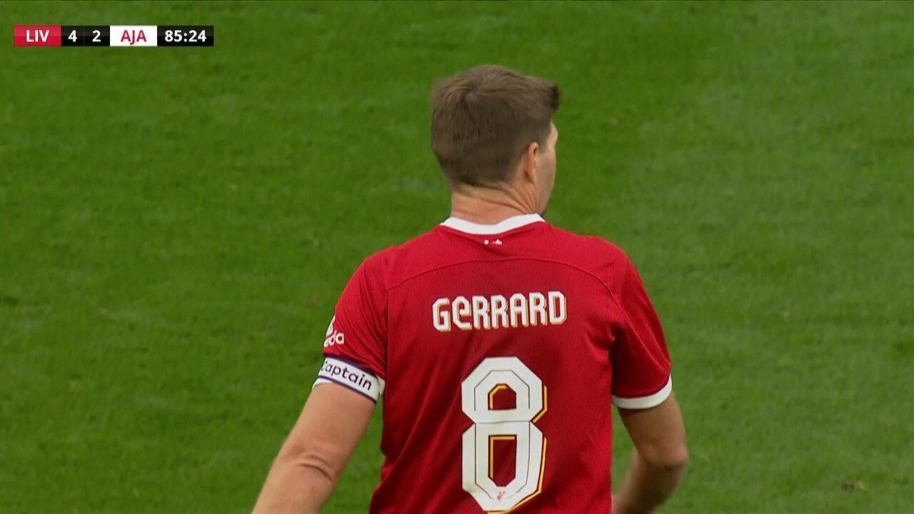 Steven Gerrard v Ajax Legends Home HD 1080i [23/03/2024] - English Commentary