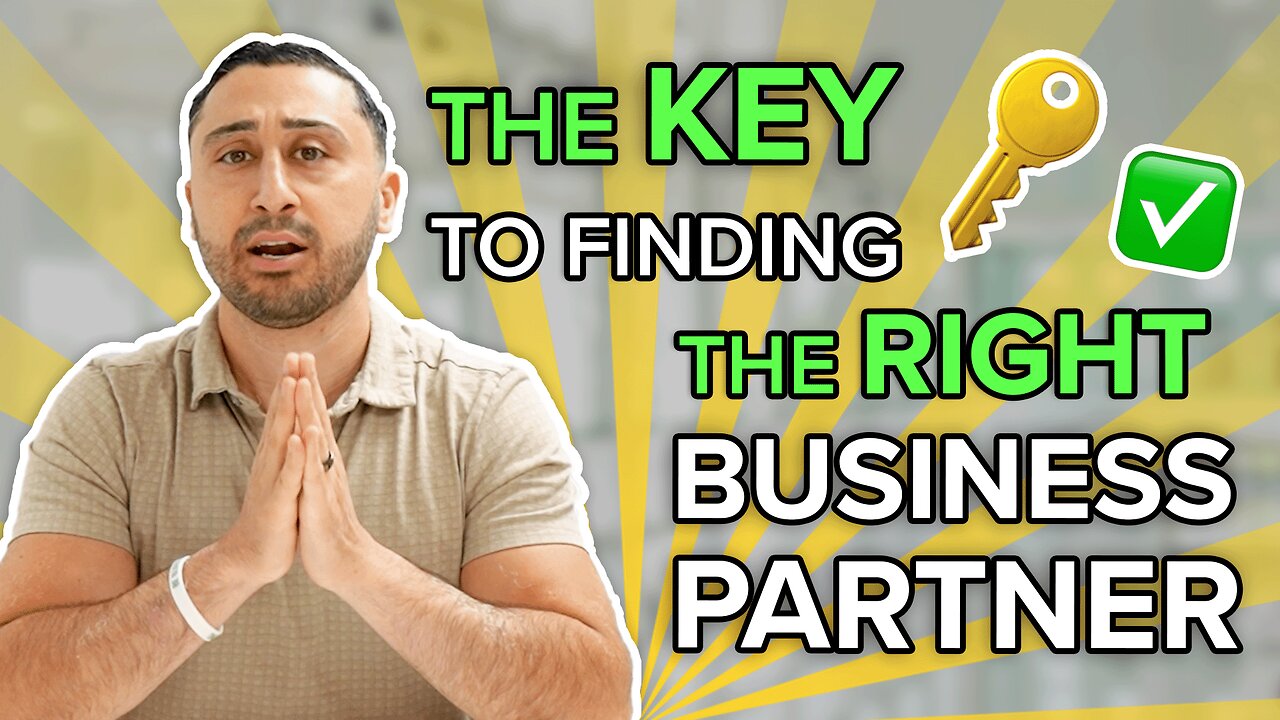 They Key to Finding the Right Business Partner