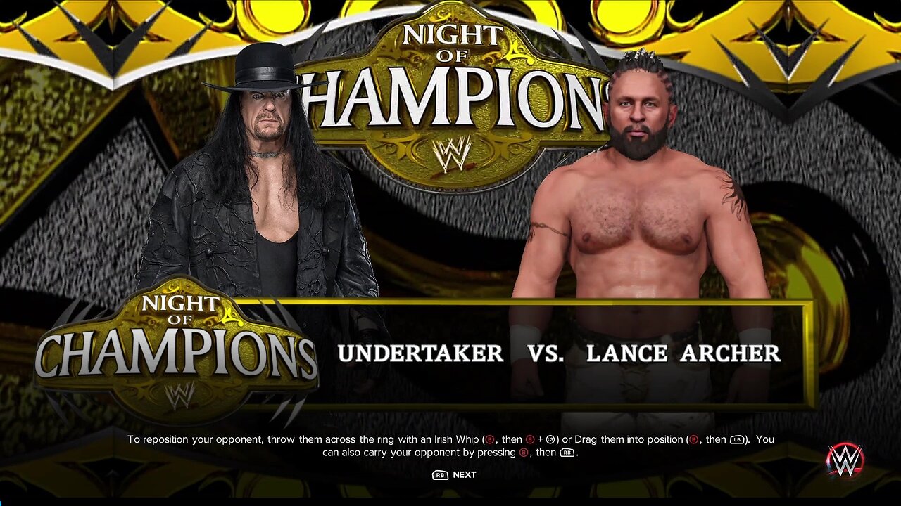 WWE 2k23 Undertaker vs Lance Archer