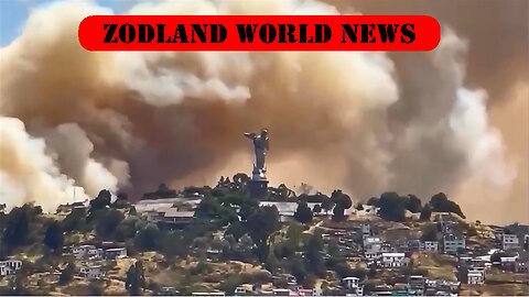 ►🚨▶ ⚡️⚡⚡️🇪🇨 Forest fires have been burning for several days around the Ecuadorian capital Quito