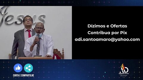 Culto de Ensino - Pr. Jair Rodrigues (01-12-21) - ADI Santo Amaro