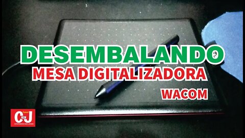 Desembalando mesa digitalizadora Wacom