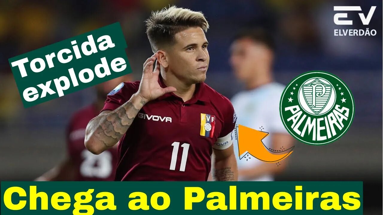 acaba de vazar a bomba!desejado pelo Verdão,"Soteldo" 26 milhões Para liberar o atacante #palmeiras