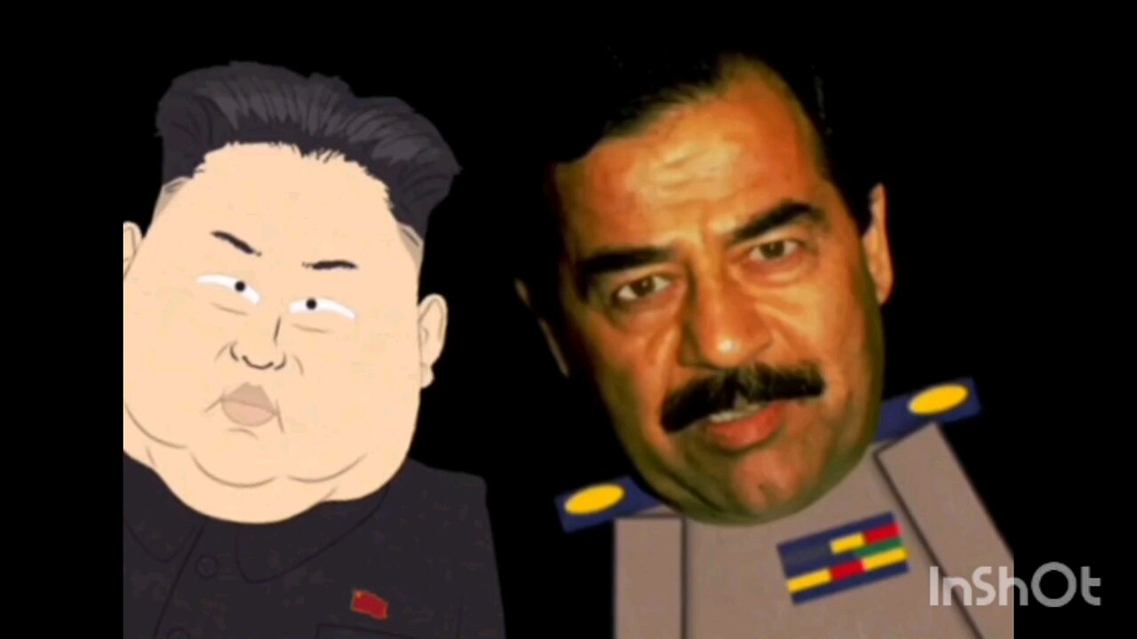 Kim Jong Un and Saddam Hussein singing 2 of Amerikaz most wanted by 2Pac and Snoop Dogg ai voices