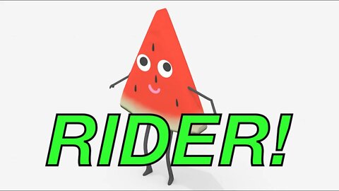 Happy Birthday RIDER! - WATERMELON Birthday Song