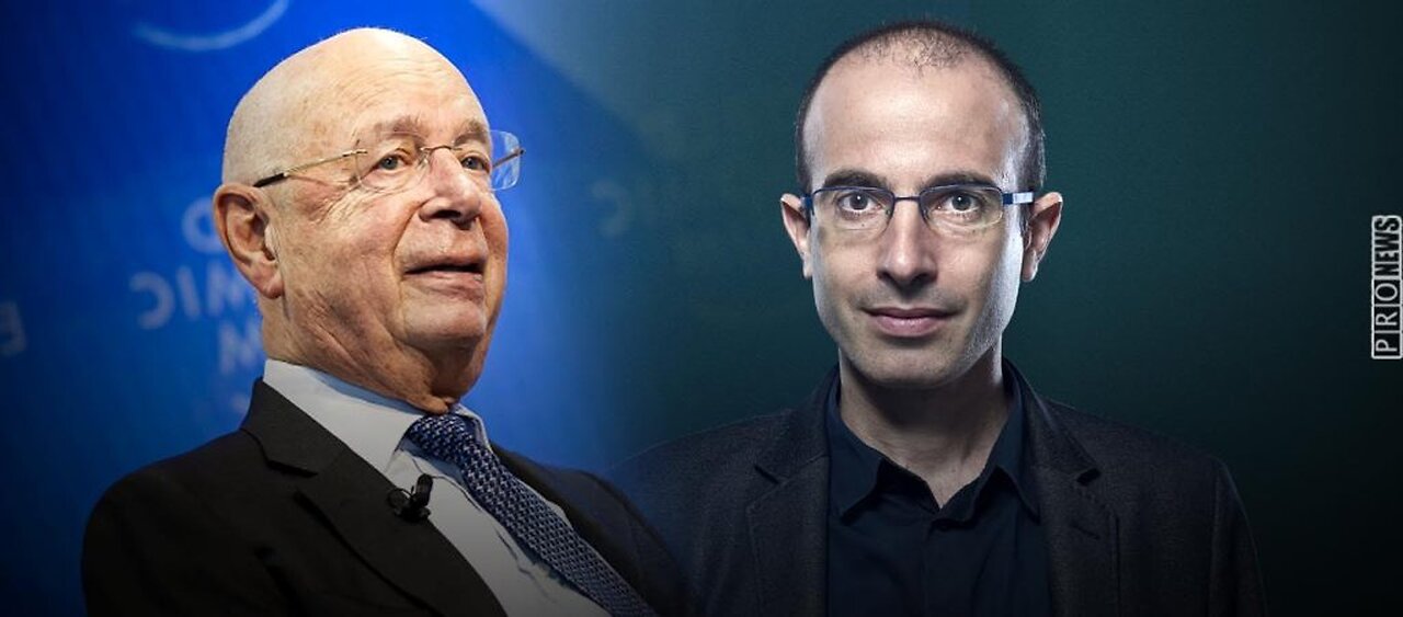 The REAL power behind the scenes - Klaus Schwab and Yuval Hariri (JTF video)