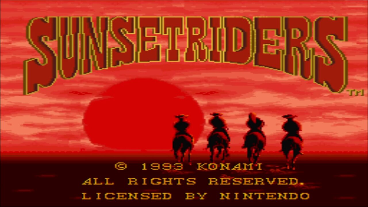 Sunset Riders - Full Playthrough - SNES 1993