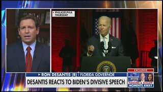 Gov Ron DeSantis: Biden Is The American Nero