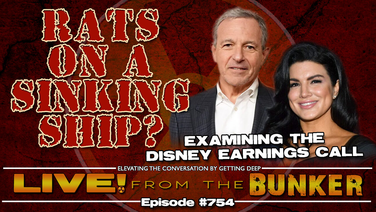 Live From The Bunker 754: Examining the Disney Earnings Call