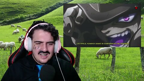PASTOR REACT Rap do Meruem (Modo Berserk) Hunter x Hunter - A Luz Que Te Cegará | Gabriza ft. Jheby