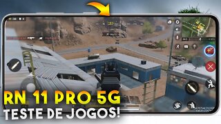 Redmi Note 11 Pro 5G - Teste de JOGOS! COD Mobile e Asphalt 9 será que roda liso?