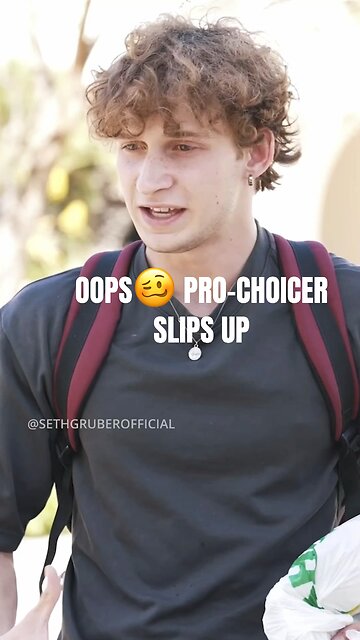 Oops! This pro-choicer accidentally admits a baby… IS A BABY!