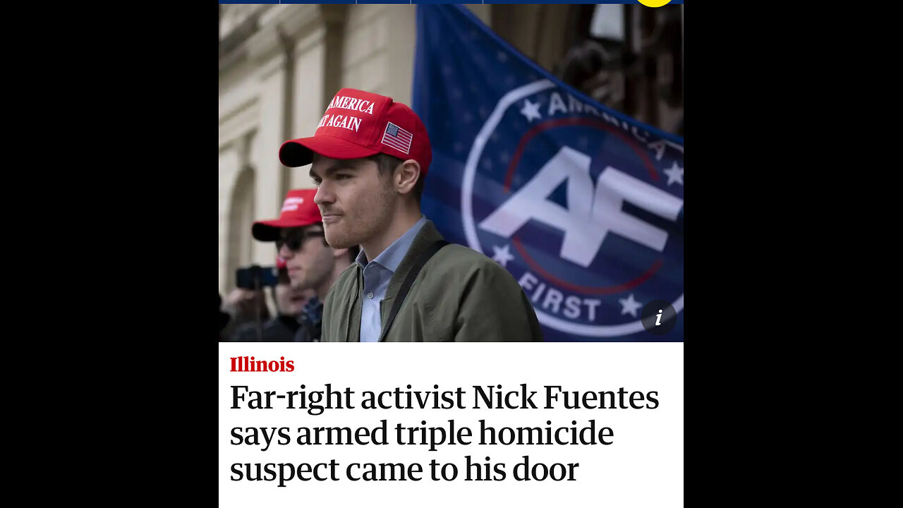 Nick Fuentes targeted again