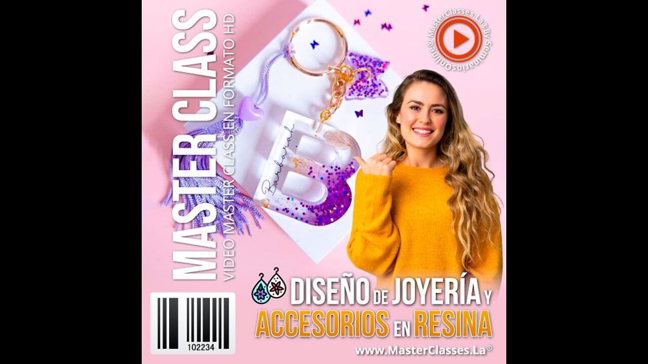 Diseño de Joyería y Accesorios en Resina