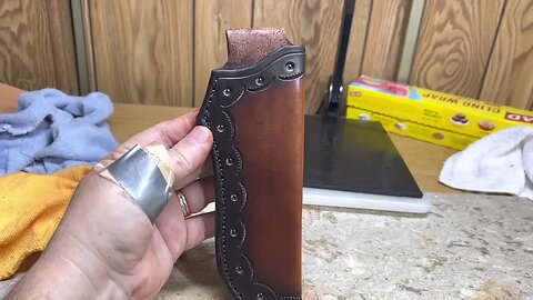 Got two sheaths made