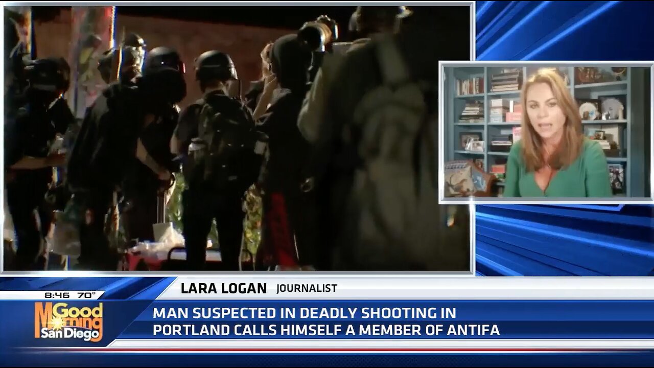 Lara Logan | Details the Violent Antics of ANTIFA and Execution of a Trump Supporter