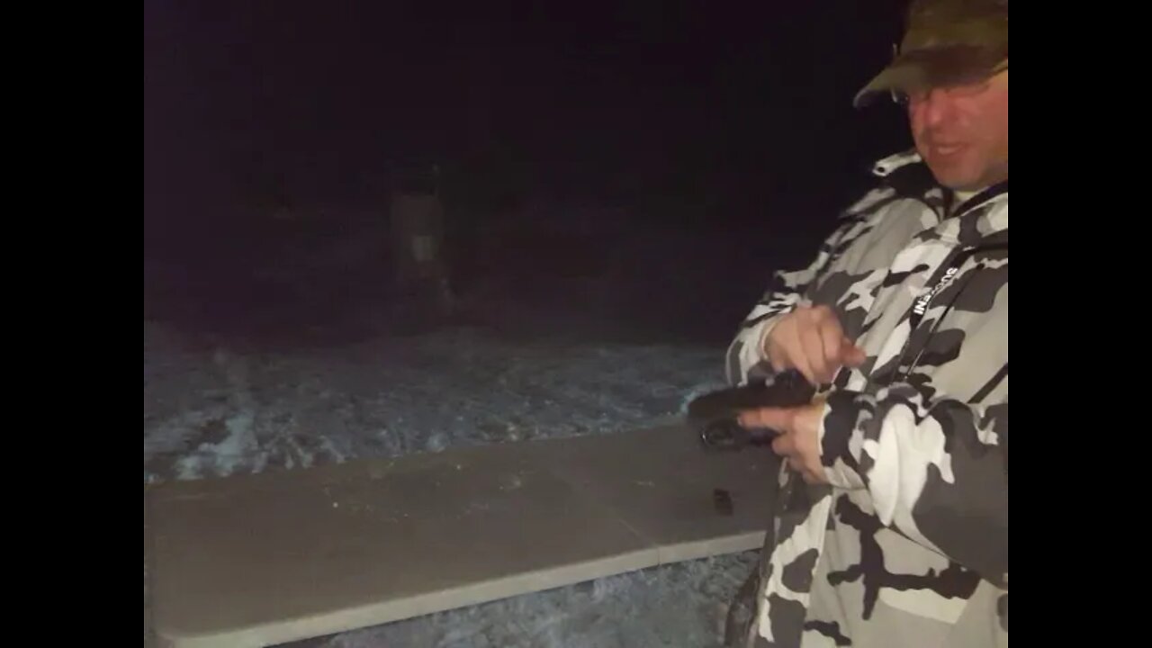 Meprolight FR bullseye night shooting test