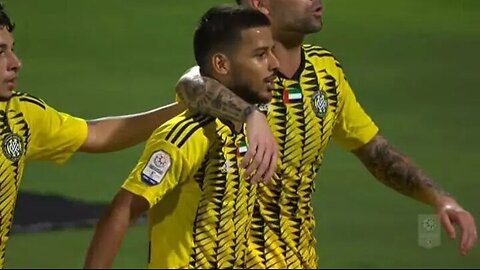 گل اول الاتحاد کلبا به الفوجیره با پاس تماشایی قایدی