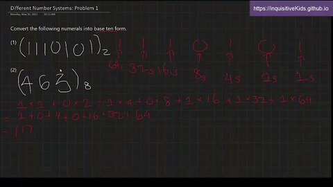 Converting Number Systems: Problem 1