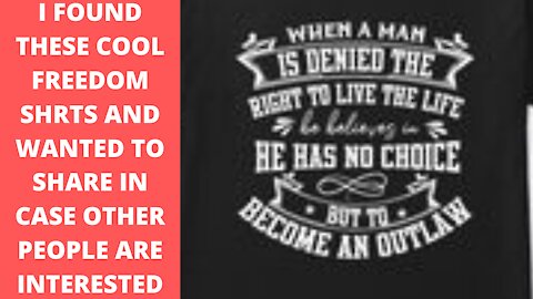 Freedom Quotes On T-Shirts That I Think Are Cool