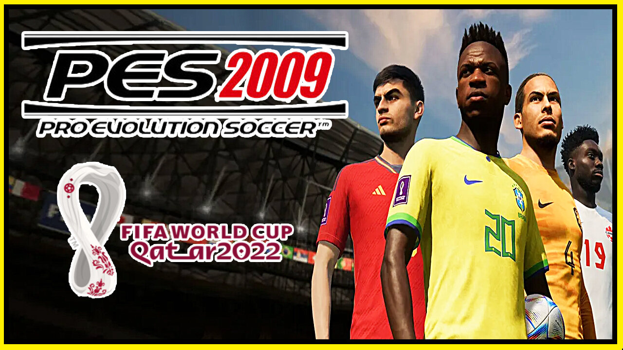 PES 2009 COPA DO MUNDO 2022 - BAIXAR E INSTALAR