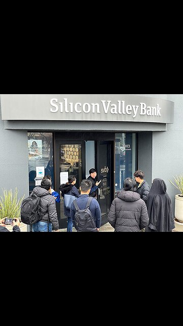 BANK RUN AT SILICON VALLEY BANK 🏦 03/11/23