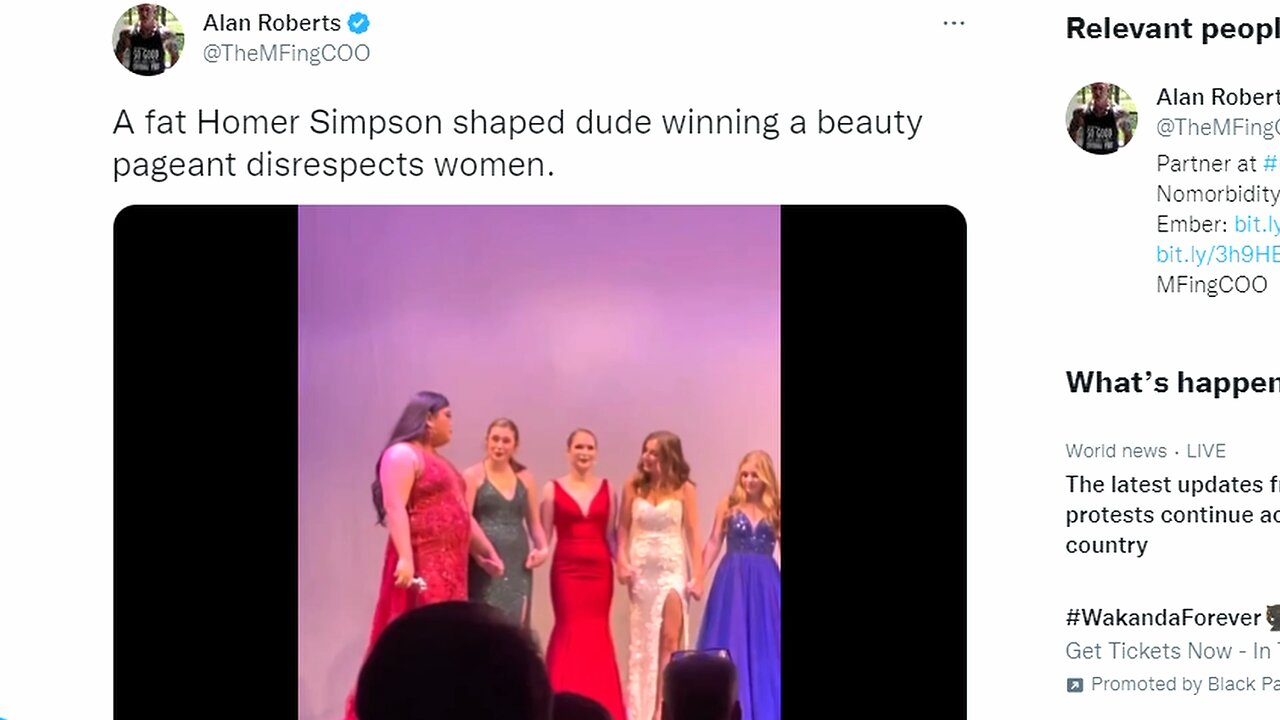 Man wins girls beauty pageant