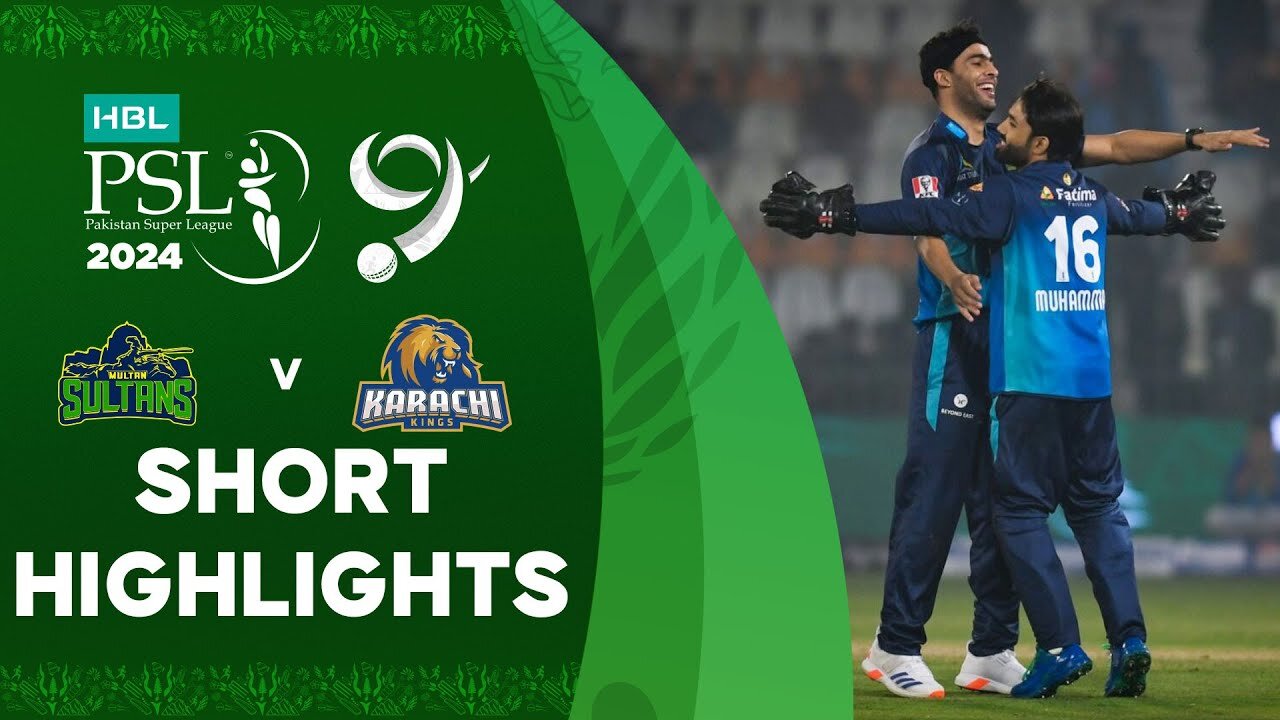 Short Highlights | Multan Sultans vs Karachi Kings | Match 3 | HBL PSL 9